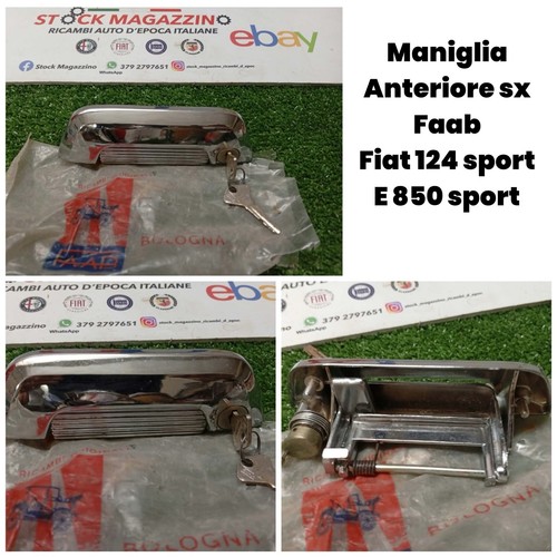 Maniglia anteriore faab - maniglia, sx