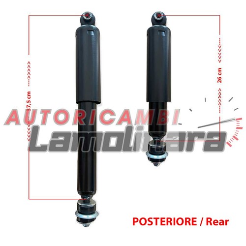 Ammortizzatori posteriori fiat - ammortizzatori,