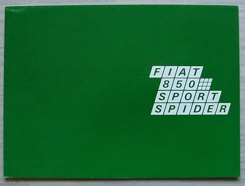 Fiat 850 sport spider - 850,