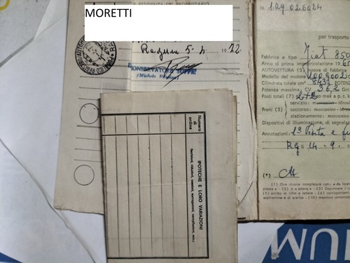 Fiat 850 sport - coupe', moretti