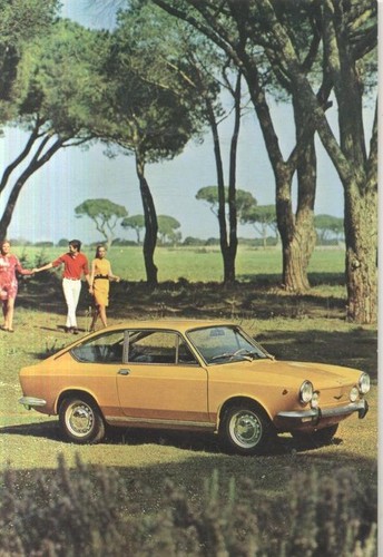 Cartolina fiat 850 sport - fiat,