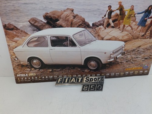 Fiat 850 sport emblema - 850, in