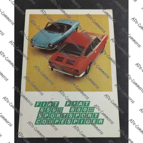 Cartolina fiat 850 - cartolina,